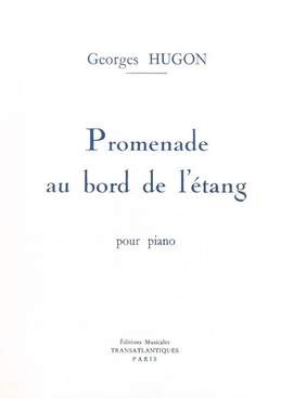 Georges Hugon: Promenade Au Bord De L'Étang