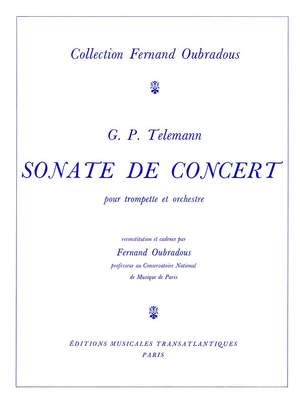 Georg Philipp Telemann: Sonata De Concert