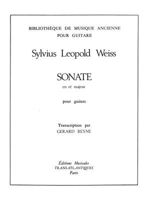 Silvius Leopold Weiss: Sonate En Ré Majeur