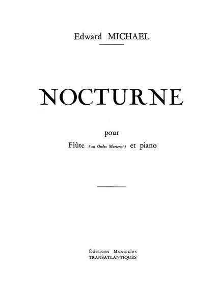 Edward Michael: Nocturne