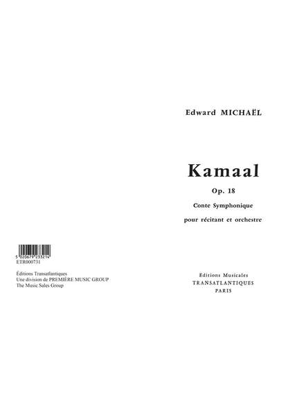 Edward Michael: Kamaal