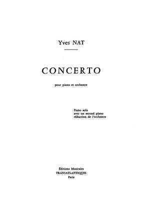 Yves Nat: Concerto