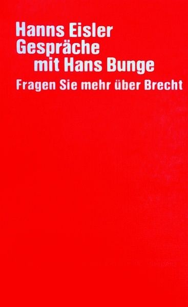 Eisler: Gespräche III/7