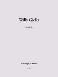 Giefer, Willy: Laudatio