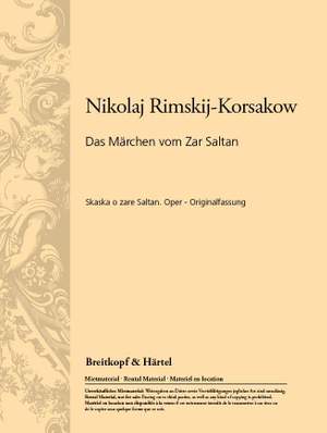 Rimsky-Korsakov: Das Märchen von Zar Saltan (libretto)
