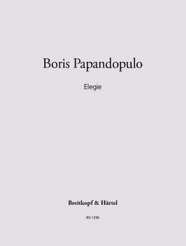 Papandopulo: Elegie