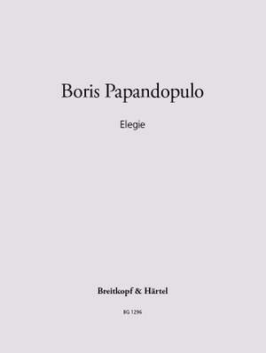 Papandopulo: Elegie