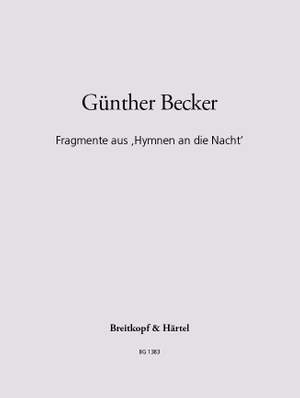 Becker, Günther: Fragmente aus “Hymnen an die Nacht”