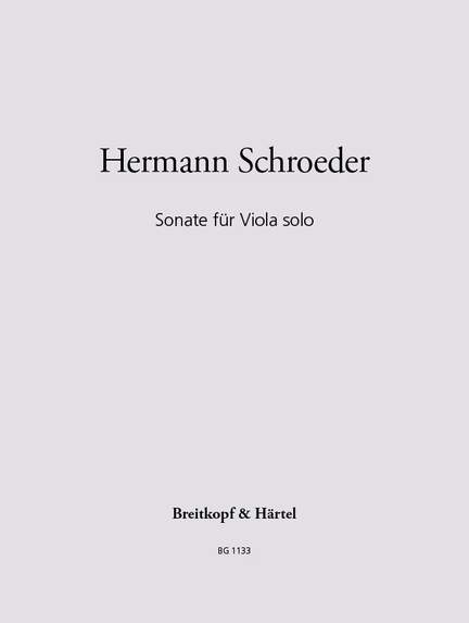 Schroeder: Sonate