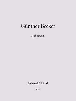 Becker, Günther: Aphierosis