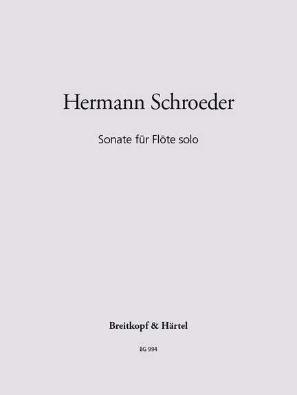 Schroeder: Sonate