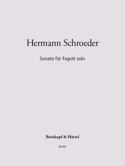 Schroeder: Sonate