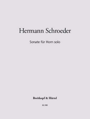 Schroeder: Sonate