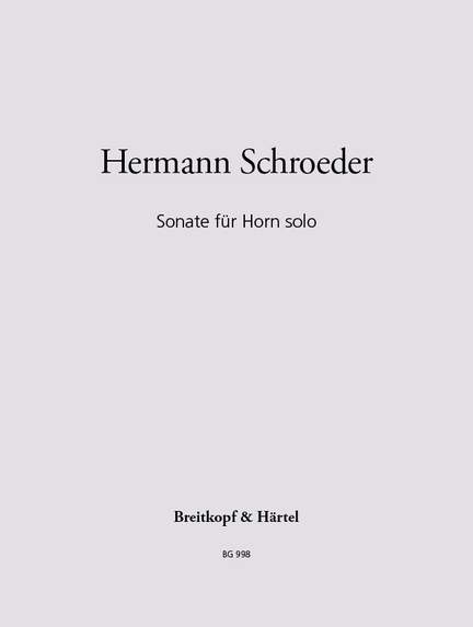 Schroeder: Sonate
