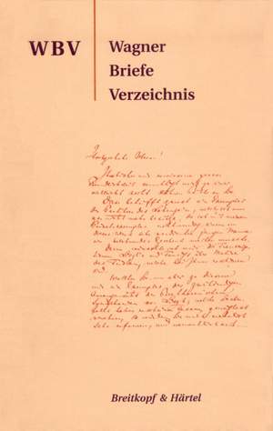 Wagner-Briefe-Verzeichnis(WBV)