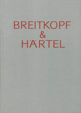 Hase: Breitkopf & Härtel Band 2/ Teil II: 1828-1919