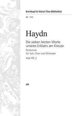 Haydn: 7 Worte des Erlösers Hob XX: 2