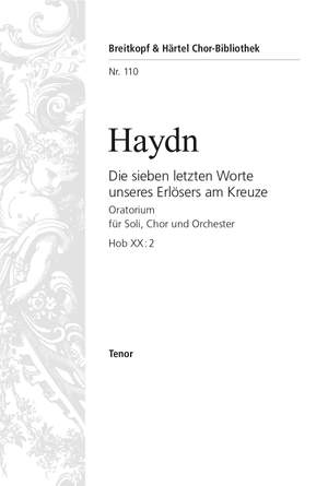 Haydn: 7 Worte des Erlösers Hob XX: 2