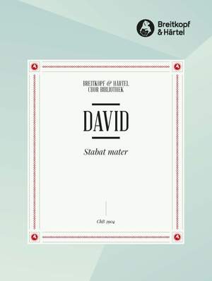 David, J: Stabat Mater