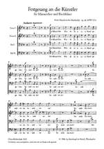 Mendelssohn: Festgesang a.d. Künstler op.68 Product Image