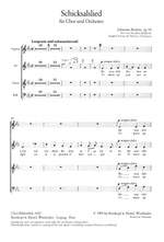 Brahms, J: Schicksalslied op. 54 Product Image