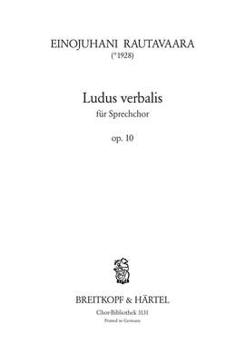 Rautavaara, E: Ludus Verbalis op. 10
