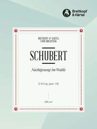 Schubert, F: Nachtgesang Im Walde D 913 | Presto Music