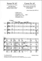 Bach, JS: Kantate 167 Ihr Menschen Product Image