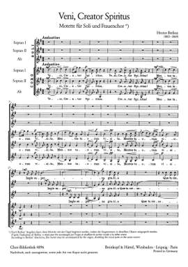 Berlioz, H: Veni Creator Spiritus