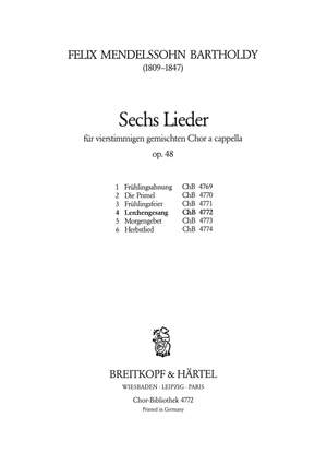 Mendelssohn: Lerchengesang