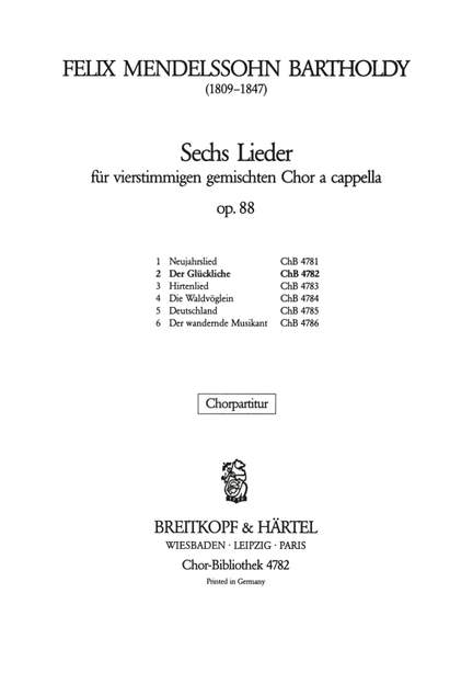 Mendelssohn: Der Glückliche