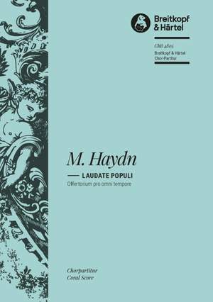 Haydn, M: Laudate Populi (Offertorium)