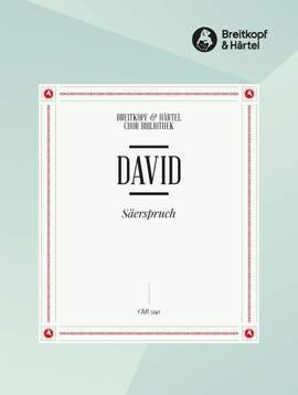 David, J: Säerspruch