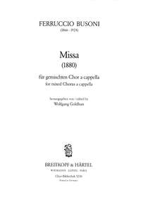 Busoni, F: Missa Busoni-Verz. 169