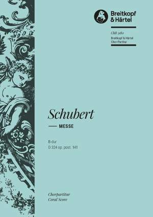 Schubert, F: Messe B-dur D 324