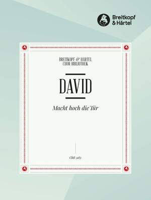 David, J: Macht hoch die Tür