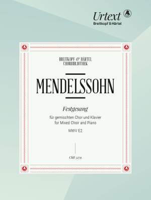 Mendelssohn: Festgesang (1838)