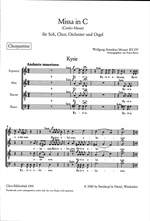 Mozart, W: Missa in C KV 257 (Credo) Product Image