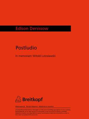 Denissow: Postludio "In Memoriam"