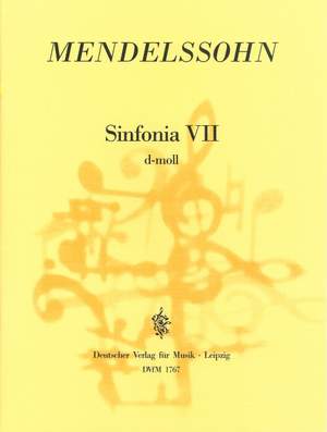 Mendelssohn: Sinfonia VII d-moll