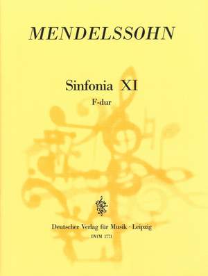 Mendelssohn: Sinfonia XI F-dur