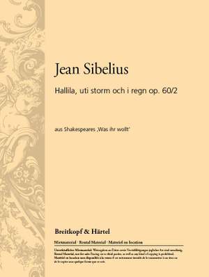 Sibelius: Hallila,Uti Storm-Heisa,Hopsa
