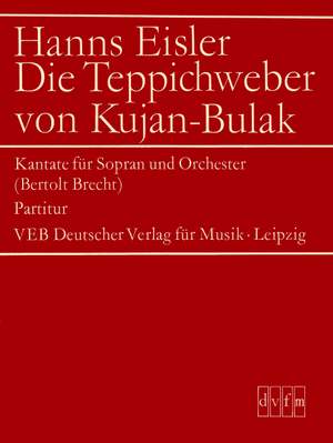 Eisler: Die Teppichweber v.Kujan-Bulak