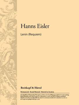 Eisler: Lenin (Requiem)