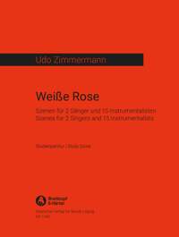 Zimmermann: Weisse Rose