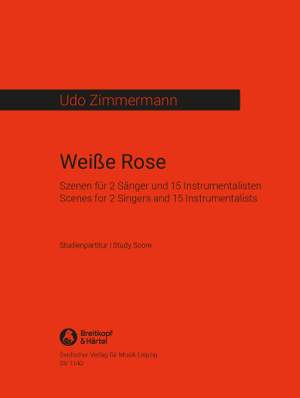 Zimmermann: Weisse Rose