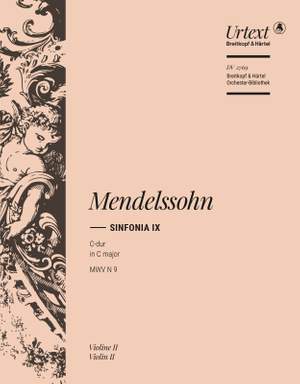 Mendelssohn: Sinfonia IX C-dur