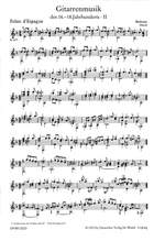 Gitarrenmusik des 16.-18. Jahrhunderts Band II Product Image
