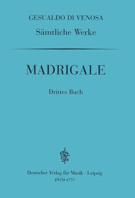 Gesualdo: GA III: Madrigale, 3. Buch