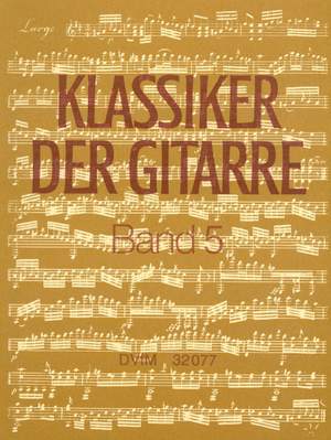 Klassiker der Gitarre, Band 5